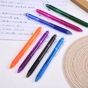 โรงงานผลิตปากกาลูกลื่นแบบลบได้ 19 แบบ ขนาดหัวปากกา 1.0 มม. หลายสีแบบลูกกวาด พร้อมยางลบ สำหรับโรงเรียน สำนักงาน และโปรโมชั่น - Product Image 4