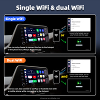Módulo Inalámbrico CarPlay AI Box, Actualización con Puerto USB-A y Tipo-C, Dongle para Autos con CarPlay Integrado