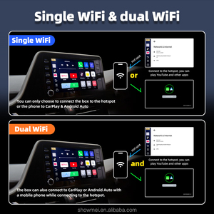 Module de mise à niveau CarPlay sans fil AI Box, dongle avec port USB-A et Type-C pour les voitures équipées de CarPlay intégré - Product Image 5