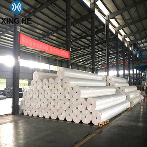 Géotextile non tissé en PP PET de couleur blanche et noire haute résistance pour la construction routière, fabriqué en Chine, avec une résistance à la traction élevée - Product Image 2