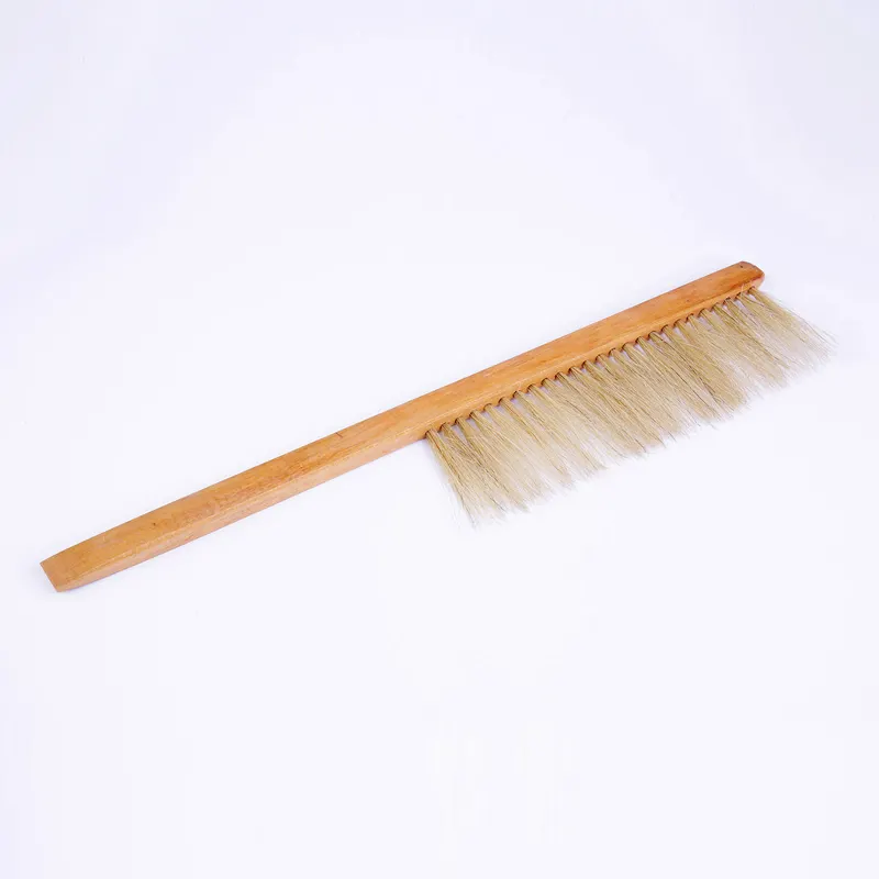 Imkerei werkzeuge Hive Clean Brush Bee Sweep Brush Gelbe Holz schwein borsten zum Reinigen von Bienen Api cultura