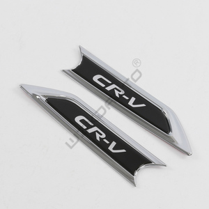 WZXD Chrome Black Stickers Side <b>Vent</b> Air <b>Vent</b> Cover 2017 2018 for - Product Image 6