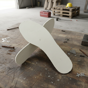 Semelle intermédiaire anti-perforation de 3,2 mm certifiée ASTM F 2413, semelle intérieure ultra légère et flexible pour chaussures de sécurité de protection des travailleurs du bâtiment - Product Image 1