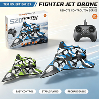 Drone de combat RC EPT 2,4 GHz 6ème génération 360 °   Avion avec modes de voltige et 3 vitesses, décollage, atterrissage et retour à une touche