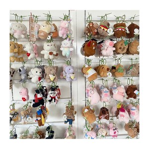 Hot bán phim hoạt hình gấu sang trọng Keychain Claw Máy búp bê dễ thương nhồi dễ thương gấu sang trọng dangle - Product Image 2