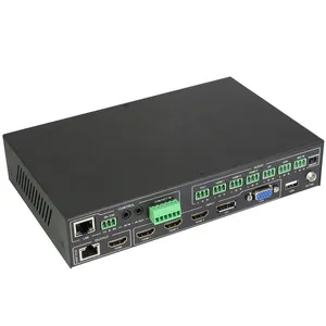 5X1 HDMI Switch Mulus Video Presentasi Scaler 4K 1080P HD-BaseT dengan IR RS232