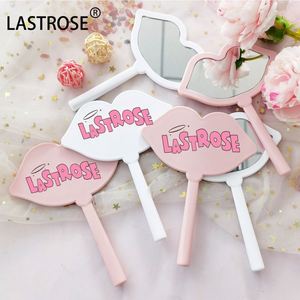 Espejos de Mano con Forma de Corazón al por Mayor, Espejos Cuadrados con Diamantes de Imitación y Pedrería Brillante, Espejo de Mano con Forma de Labios - Product Image 3