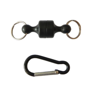 Équipement de pêche coloré en ABS, PVC, cuivre, métal, aluminium, porte-clés, leurres, gants, boucle magnétique en plastique pour la pêche au bar, au <span class=keywords><strong>brochet</strong></span>, à la truite, au marlin - Product Image 1