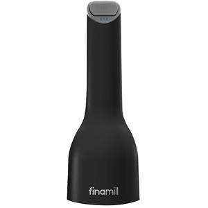 FINAMILL - Moulin à épices rechargeable avec deux dosettes PRO PLUS, noir - Product Image 1