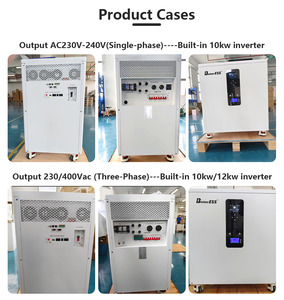 ออลอินวัน 16kWh 28kWh 32kWh 51.2V 314Ah 628Ah แบตเตอรี่ในตัว 3 เฟส 10KW สำหรับระบบกักเก็บพลังงานแสงอาทิตย์เคลื่อนที่สำหรับบ้าน 51.2V 314Ah 51.2V 314A - Product Image 4