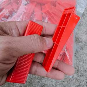 Système de nivellement de carreaux en plastique PP durable 100 PCS Design industriel Personnalisable OEM Auto-adhésif 1.0mm Options y compris le carrelage - Product Image 5