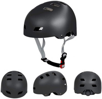 Casque de skateboard pour enfants de qualité supérieure, certifié CE, résistant aux chocs, design rond ovale, unisexe adulte