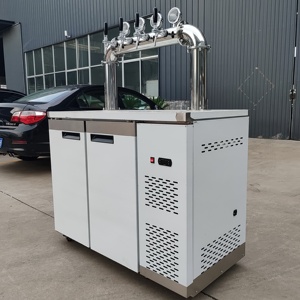 Sistema dispensador <span class=keywords><strong>de</strong></span> <span class=keywords><strong>cerveza</strong></span> listo para enviar 4 Tap D-Type 220V <span class=keywords><strong>con</strong></span> manómetro y control <span class=keywords><strong>de</strong></span> flujo para <span class=keywords><strong>cerveza</strong></span> artesanal - Product Image 2