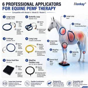 Appareil de thérapie équine PEMF, <span class=keywords><strong>couverture</strong></span> de massage à lumière rouge pour le genou du <span class=keywords><strong>cheval</strong></span>, instrument vétérinaire pour soulager la douleur - Product Image 2
