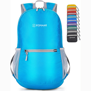 Free sample Tailored Foldable <b>Backpack</b> <b>Waterproof</b> Carrying Bag Easy-to-transport hiking daypack for camping and excursions - Product Image 1