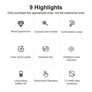 Audífonos Invisibles CIC, Mini Amplificador <span class=keywords><strong>de</strong></span> Sonido, Volumen Ajustable, Audífonos Intraauriculares para la Sordera - Product Image 2