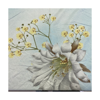 Textile imprimé 3d en Polyester pour drap de lit, étoffe à motif Floral, 2022x90G, vente en gros