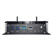 Mini PC Industrial Sin Ventilador HYSTOU, Core I7 10610U, 6 LAN 2.5G, I225, Router con Software PfSense, Dispositivo Firewall, Computadora 4K
