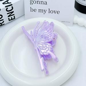 Accessoires pour <span class=keywords><strong>cheveux</strong></span> colorés électro-plaqués, style féerique antique, épingle à <span class=keywords><strong>cheveux</strong></span> papillon avec une sensation haut de gamme, nouveau style de pince à <span class=keywords><strong>cheveux</strong></span> pour femmes - Product Image 3