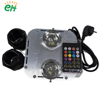 Moteur d'éclairage LED professionnel à double port 32W avec roue scintillante pour plafond étoilé commercial, maison, KTV, bar