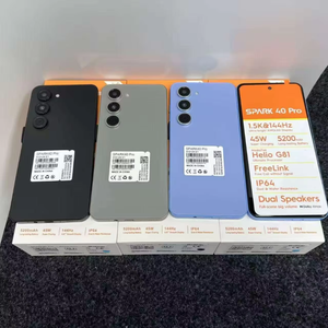 Smartphone Android Spark 40 <span class=keywords><strong>Pro</strong></span> a Prezzo di Fabbrica, 6.8 Pollici, Doppio Altoparlante, IP64, 5200mAh, Telefono Originale Intelligente 24+512GB - Product Image 1