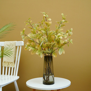 Bouquets de feuilles d'eucalyptus artificielles Ruilisi en soie pour la décoration intérieure, accessoires de mariage, plantes vertes d'intérieur - Product Image 4