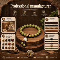 Bracelet en perles de bois massif vintage unisexe, parfumé, pour aromathérapie, bijoux fantaisie, cadeau – Meilleur prix
