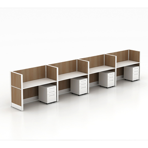 Hiện đại nhôm văn phòng phân vùng hệ thống máy trạm Divider cho trường học bệnh viện văn phòng sự riêng tư Modular thiết kế freestanding - Product Image 4