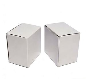 Customized High-End Recycled Materials Plain 350gsm White Cardboard Rigid <b>Boxes</b> for Lipstick Cosmetic <b>Small</b> Perfume Packaging - Product Image 5