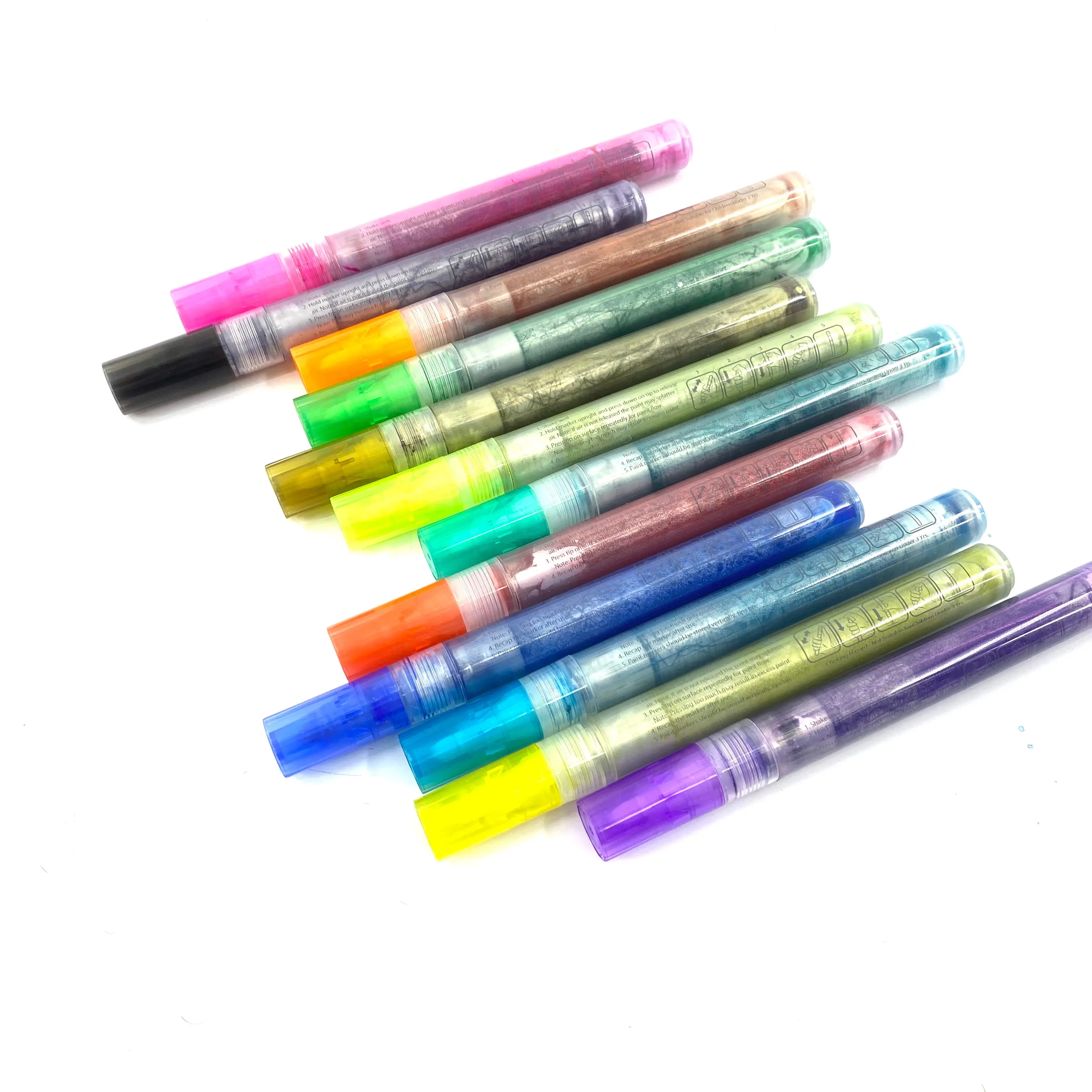 Hot Selling Out Line Stift Double Lines Color Flash Marker Pen