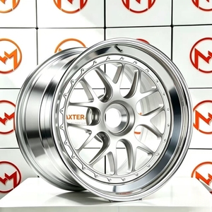 Jantes de course Maxtera forgées sur mesure en 3 parties, style E07 à blocage central, pour Porsche 911 <span class=keywords><strong>GT3</strong></span> <span class=keywords><strong>RS</strong></span> 997.2 991.1 991.2 GT2 <span class=keywords><strong>RS</strong></span>, jantes en alliage. - Product Image 2