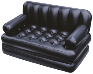 Bestway 75054 Sofá Cama Inflable de Lujo 5 <span class=keywords><strong>en</strong></span> <span class=keywords><strong>1</strong></span>, Sillón Reclinable Multifuncional para el Hogar - Product Image 1