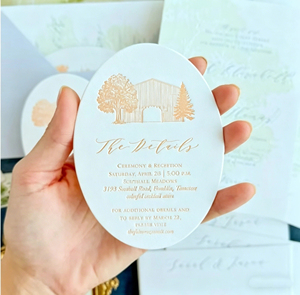 Cartes de vœux personnalisées YD avec couverture rigide laminée en feuille <span class=keywords><strong>d</strong></span>'or 3D et <span class=keywords><strong>film</strong></span> gaufré, imprimées numériquement sur papier <span class=keywords><strong>d</strong></span>'art - Product Image 2
