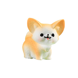 Figuras <span class=keywords><strong>de</strong></span> Animales <span class=keywords><strong>de</strong></span> Dibujos Animados en Miniatura, Zorro <span class=keywords><strong>de</strong></span> Orejas Grandes <span class=keywords><strong>de</strong></span> Resina, para Decoración <span class=keywords><strong>de</strong></span> Coche, Escritorio, Hogar, Regalo para Niños, Manualidades - Product Image 2