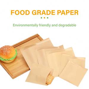 ZJPACK Wholesale High Quality Logo Printed Greaseproof Custom Popcorn Greaseproof Paper <b>Bag</b> for Food Packaging to Go - Product Image 3
