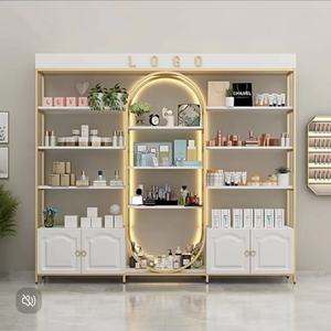 Étagère de présentation lumineuse de luxe pour salon de beauté 2025, présentoir de cosmétiques, de soins de la peau et de manucure, armoire de présentation, étagère de rangement - Product Image 6