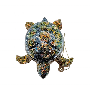 ชุดแก้วรูป<span class=keywords><strong>เต่า</strong></span>ทะเลตกแต่งเทศกาลคริสต์มาสต้นไม้ทาสีงานฝีมือเครื่องประดับแก้วจี้สำหรับงานแต่งงาน - Product Image 5