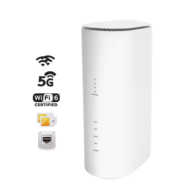NR600 AX3000 4G 5G WiFi6 Cellular CPE Mobile Router Dual-Band Home Indoor Hotspot LTE Universal 5G Sim Firewall WPS