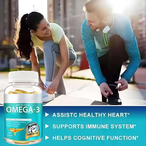 Capsules d'huile de poisson des grands fonds d'océan Omega 3, marque privée, certifiées <span class=keywords><strong>EPA</strong></span> <span class=keywords><strong>DHA</strong></span>, biologiques, sans gluten, naturelles, 120 unités - Product Image 5