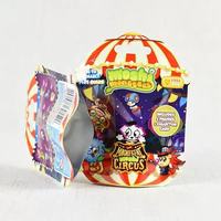 Sacs en PET imprimés colorés de formes spéciales, très demandés, pour figurines de jouets, couleur personnalisable, emballage cadeau jetable thermoscellable
