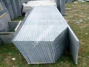 แผ่นหินแกรนิตสีดำธรรมชาติและกระเบื้องสำหรับเคาน์เตอร์ครัว พื้น ผนังหุ้ม ห้องน้ำ และหินตกแต่งภายใน - Product Image 3