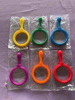 Handheld 90mm Plastic Magnifying Glass for Kids for Reading