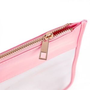 Large Transparent Clear Nylon Fashion Waterproof Promotional Mahjong Tile Bag Zipper Cardholder Pouch Welcome <b>Gifts</b> - Product Image 4