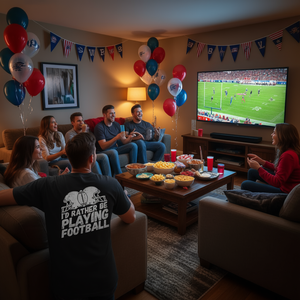 T-shirt promotionnel pour le visionnage de matchs de football - Produit promotionnel - Product Image 3