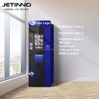 Jetinno JL300-ESFB7C Tea Coffee Vending Machine Instant Coffee Machine Powder Coin Acceptor Coffee Vending Machine