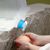 Bouteille d'eau pliable en silicone 5L 10L 15L 20L, anti-fuite, sans BPA, compatible micro-ondes, pour la survie en plein air