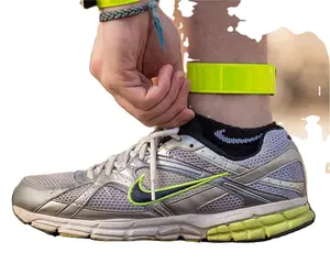 High Visibility Safety slap wrap Reflective Slap Bracelets Reflective Running Gear Reflective Ankle Bands