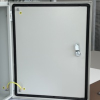 Boîtier de commande électrique mural extérieur personnalisable QHECO IP65 en métal, boîtier métallique, boîte de distribution d'alimentation