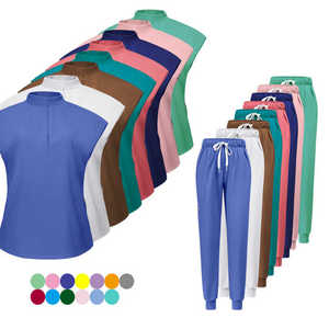 Offre Spéciale : Tenues Médicales, Blouses d'Infirmière, Ensembles de Blouses Tricotées pour Clinique, Hauts à Manches Courtes, Pantalons, Tunique pour Hôpital, SPA, Salon - Product Image 1