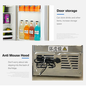 Réfrigérateur minibar d'hôtel moderne électronique bon marché de 58 L, faible consommation d'énergie, BCD-58 - Product Image 6